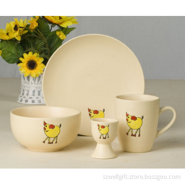 Solid Color Dinner Set